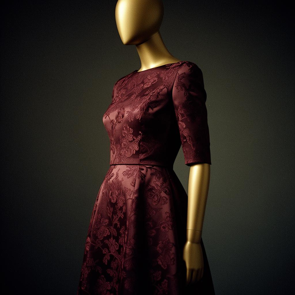 Burgundy Brocade Cocktail
