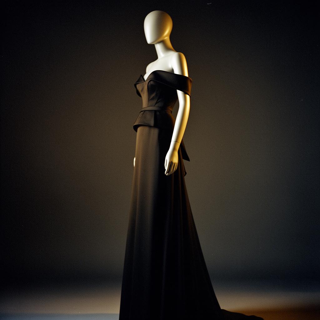 Off-Shoulder Gala Gown